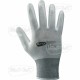 Gloves White Polyurethane Tg 10