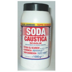 Soda Caustica A Scaglie Kg.1 Baratt.