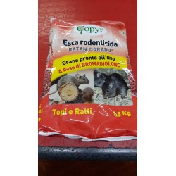 Topicida Ratan-e Grano Gr.1500 Per Topi-ratti
