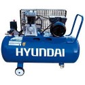 Compressore Hyundai Lt.100 Hp.3 A Cinghia 8 Bar-240 Lt./min.