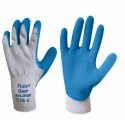 Handschuhe Flexy-Grip-Baumwolle-Latex-Tg 8