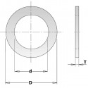 Anello Riduzione Foro Lama 30-16x2mm