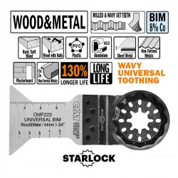 Klinge Schneiden von Holz-metall E-cut-U-Bim 44x50mm Sl