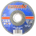 Disco Abrasivo Molital Tf Inox 115x1,0x22 Cp